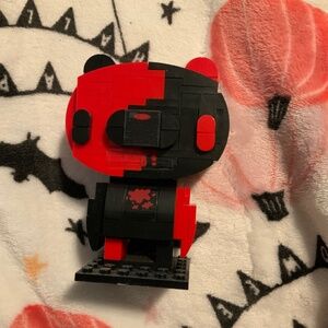 Red and black gloomy bear Lego